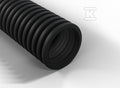 Rura karbowana w kręgach średnica 75mm na przestrzenie otwarte QRK 75/50 FLEX UV czarna 450N