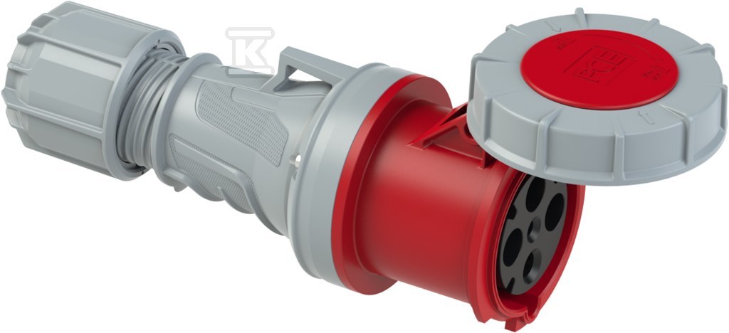 Gniazdo przenośne POWER TWIST 63A 3P+Z 400V IP67