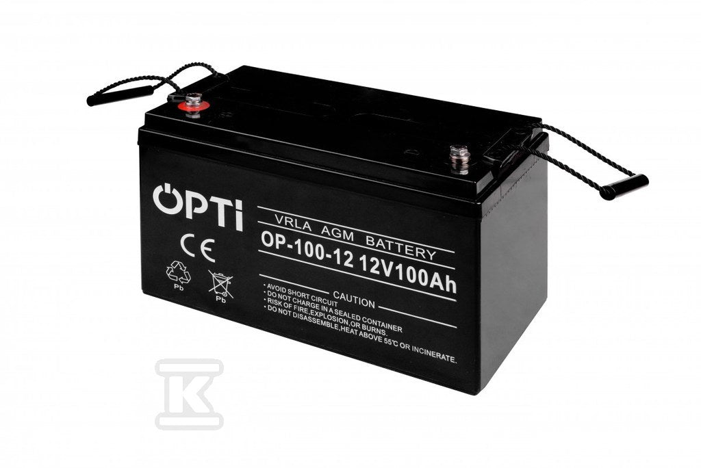 Akumulator AGM OPTI 12V 100 Ah