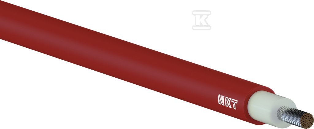 Przewód solarny H1Z2Z2-K 1x6 czerwony