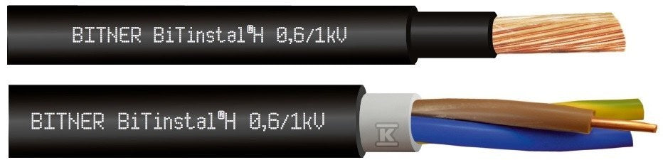 Kabel energetyczny BiTinstal H 0,6/1 kV 3G2,5 RE