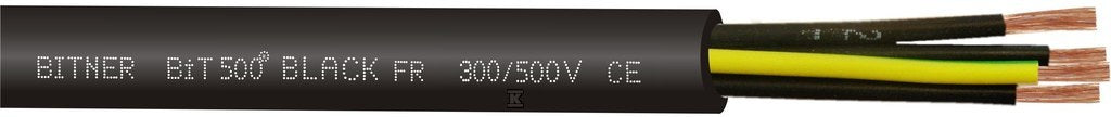 Przewód sterowniczy BiT 500 BLACK FR 3G1,5 500V