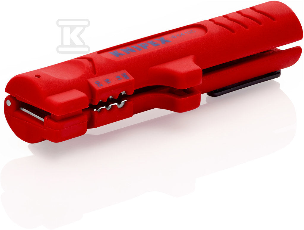 KNIPEX 16 64 125 SB Narzędzie do ściągania izolacji z kabli płaskich i okrągłych 125mm