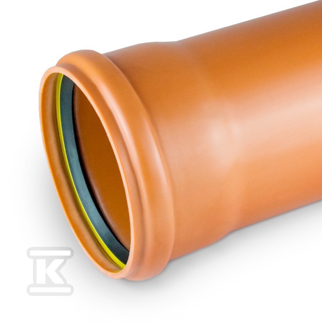 Rura kanalizacyjna zewnętrzna PP 630x21.6x3000 SN8 lita