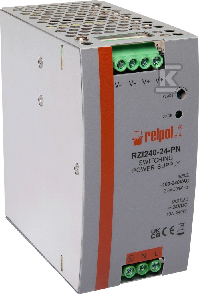 Zasilacz impulsowy 60 W, 24 V DC RZI60-24-MSN