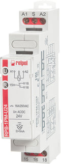 Przekaźnik bistabilny-impulsowy z pamiecią RPB-1PM-U24, zestyk 1P, 24 V AC/DC, 16 A /250 V AC