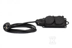 Przedłużacz listwowy 2x230V OW (H05RR-F) 3x1,5 - 5 metrów