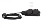 Przedłużacz listwowy 2x230V OPD (H07RN-F) 3x1,5 - 40 metrów