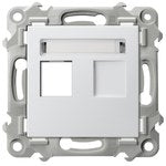 Ramka poczwórna do łączników IP-44 - BIAŁY