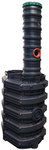 Osadnik gnilny EPURBIO4 z filtrem biologicznym, RLM4, 2100L, pokrywy teleskopowe D400 H500