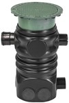 Zbiornik technologiczny PEHD SL-TECH 500L podziemny, zewnętrzne zamknięcie DN740
