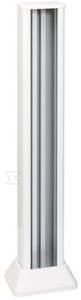 Minikolumna 2-stronna, wys. 721mm, 2-krotna 5-modułowa, 20x K45, biały Connect