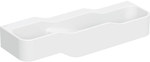 Umywalka Selnova Square B60 cm, H18 cm, T46 cm, bez przelewu, bez otworu na baterię