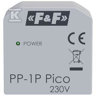 Miniaturowy przekaźnik elektromagnetyczny, 1P 16A, montaż podtynkowy, 230V PP-1P-Pico