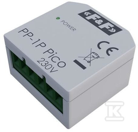 Miniaturowy przekaźnik elektromagnetyczny, 1P 16A, montaż podtynkowy, 230V PP-1P-Pico