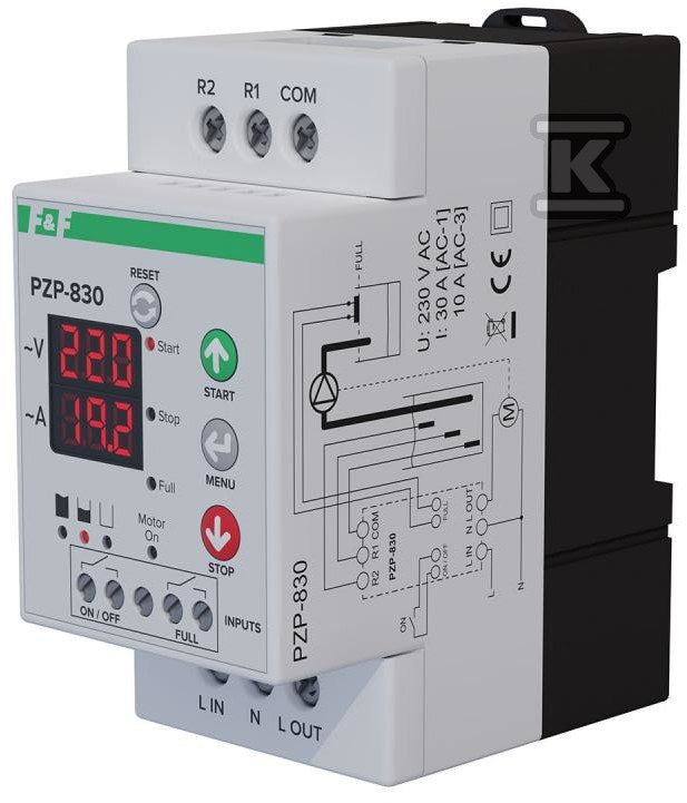 Przekaźnik kontroli pompy głębinowej PZP-830 PZP-830