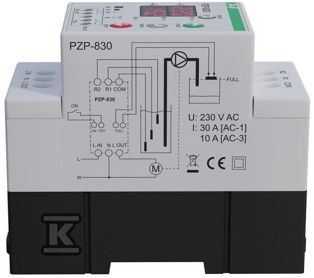 Przekaźnik kontroli pompy głębinowej PZP-830 PZP-830