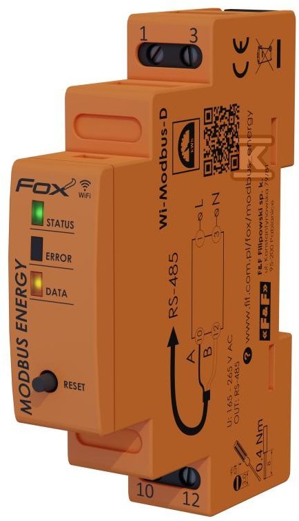 Modbus Energy integrator liczników energii WI-MODBUS-D