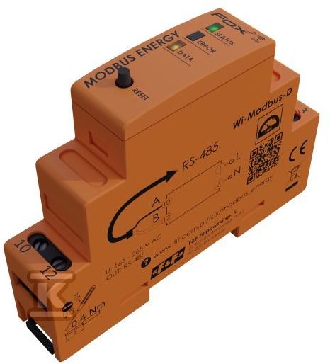 Modbus Energy integrator liczników energii WI-MODBUS-D
