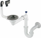Syfon do zlewozmywaka granitowego 1.5- i 2-komorowego - Space-Saver Space-Saver, stal