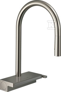 Aquno Select M81 Jednouchwytowa bateria kuchenna 170, wyciągana wylewka, 3jet
