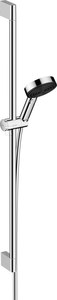 Pulsify Select S Zestaw prysznicowy 105 3jet Relaxation EcoSmart z drążkiem 90 cm