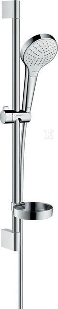Croma Select S Zestaw prysznicowy Vario z drążkiem 65 cm i mydelniczką