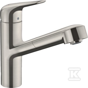 Focus M42 Jednouchwytowa bateria kuchenna 150, wyciągana wylewka, 1jet