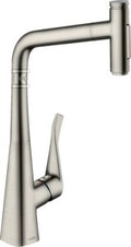 Metris Select M71 Jednouchwytowa bateria kuchenna 320, wyciągana wylewka, 2jet, sBox