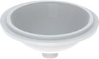 Umywalka podblatowa Variform, okrągła, D33 cm, H18 cm, bez przelewu, bez otworu na baterię, szkliwiony spód