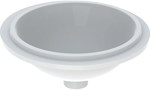 Umywalka podblatowa Variform, okrągła, D33 cm, H18 cm, bez przelewu, bez otworu na baterię, szkliwiony spód