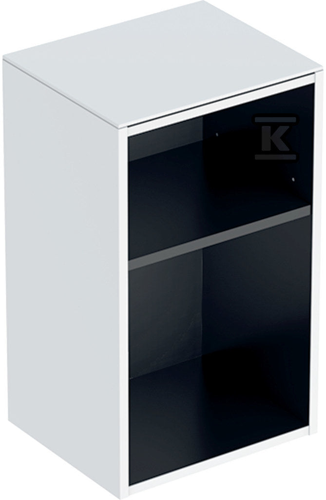 Szafka boczna otwarta Smyle Square B36 cm, H60 cm, T29.9 cm, biały