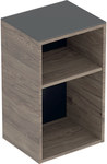 Szafka boczna otwarta Smyle Square B36 cm, H60 cm, T29.9 cm, biały