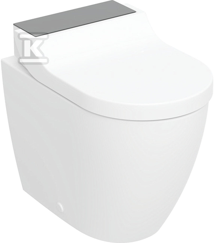 Urządzenie WC z Funkcją higieny intymnej AquaClean Tuma Comfort, stojąca miska WC szkło czarne
