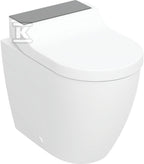 Urządzenie WC z Funkcją higieny intymnej AquaClean Tuma Comfort, stojąca miska WC szkło czarne