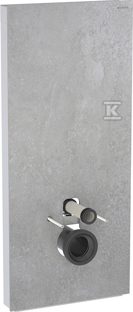 Moduł sanitarny Monolith do WC wiszącego, H114, imitacja betonu