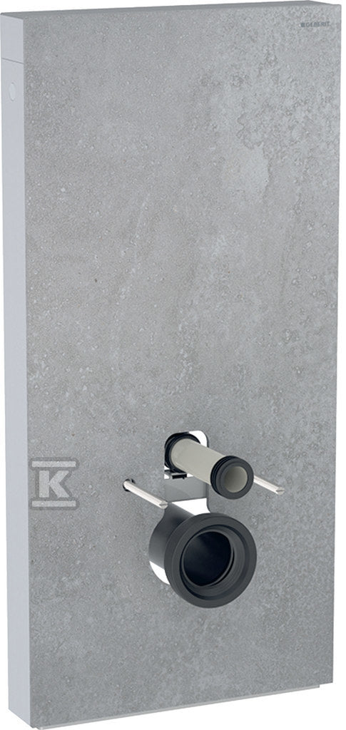 Moduł sanitarny Monolith do WC wiszącego, H101, imitacja betonu