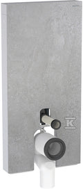 Moduł sanitarny Monolith do WC stojącego, H101, imitacja betonu