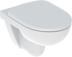 Bidet wiszący Selnova B35 cm, H34.5 cm, T53 cm, z przelewem, z otworem na baterię