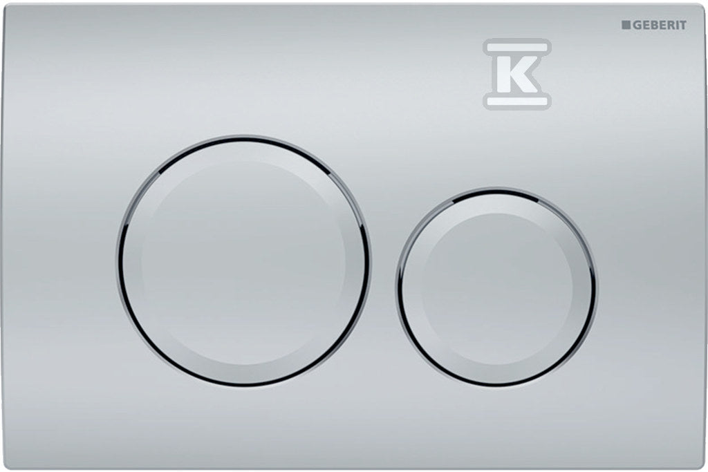 Przycisk spłukujący Delta20, przedni, chrom-mat