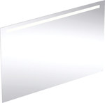 Lustro podświetlane Option Basic Square B60 cm, H70 cm, T3.2 cm, oświetlenie u góry, Aluminium anodyzowane