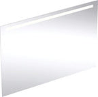 Lustro podświetlane Option Basic Square B60 cm, H70 cm, T3.2 cm, oświetlenie u góry, Aluminium anodyzowane