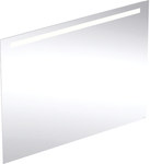 Lustro podświetlane Option Basic Square B60 cm, H70 cm, T3.2 cm, oświetlenie u góry, Aluminium anodyzowane