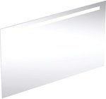 Lustro podświetlane Option Basic Square B60 cm, H70 cm, T3.2 cm, oświetlenie u góry, Aluminium anodyzowane