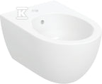 Bidet wiszący Acanto, B35.5 cm, H27.5 cm, T53 cm, z przelewem, z otworem na baterię