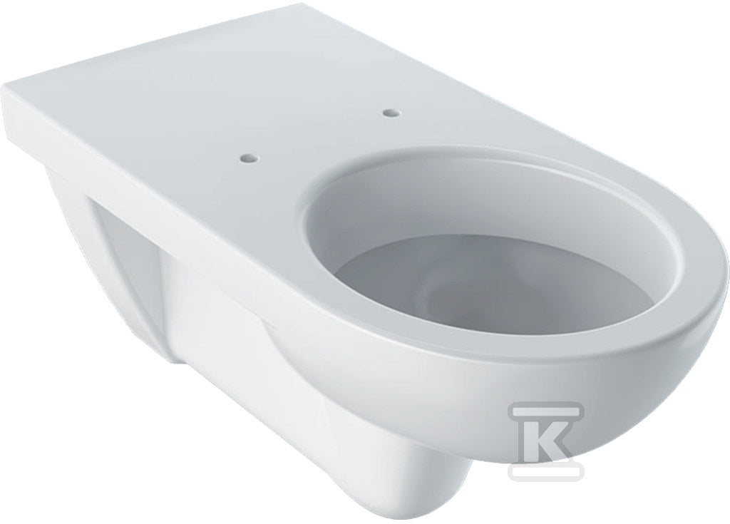 Miska wisząca WC Selnova Comfort lejowa, B35.5 cm, H34 cm, T70 cm, długa, dla niepełnosprawnych