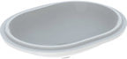 Umywalka podblatowa Variform, eliptyczna, B62.5 cm, H18 cm, T49 cm, bez przelewu, bez otworu na baterię