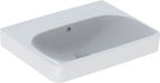 Umywalka Smyle Square B120 cm, H16.5 cm, T48 cm, z przelewem, bez otworu na baterię, KeraTect