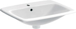 Bidet wiszący Selnova B35 cm, H34.5 cm, T53 cm, z przelewem, z otworem na baterię
