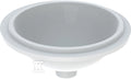 Umywalka podblatowa Variform, okrągła, D33 cm, H18 cm, bez przelewu, bez otworu na baterię, szkliwiony spód